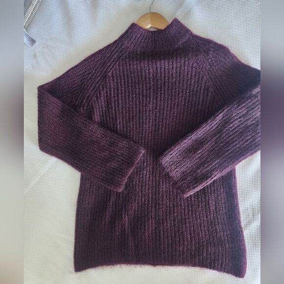 COS Mock sweater oversized mohair wool blend minimalist new without tags - Picture 8 of 10